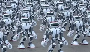 life transitions dancing robots