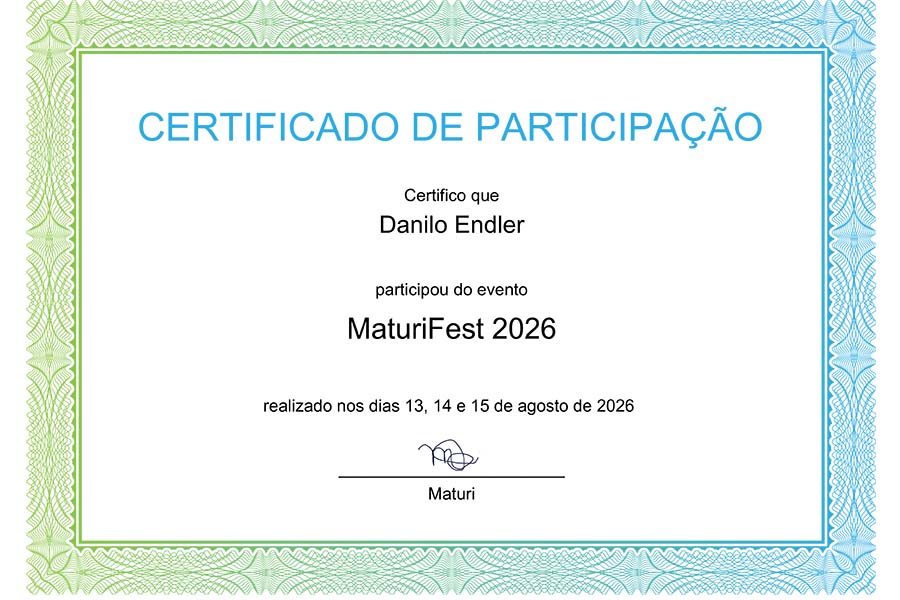 certificado maturi
